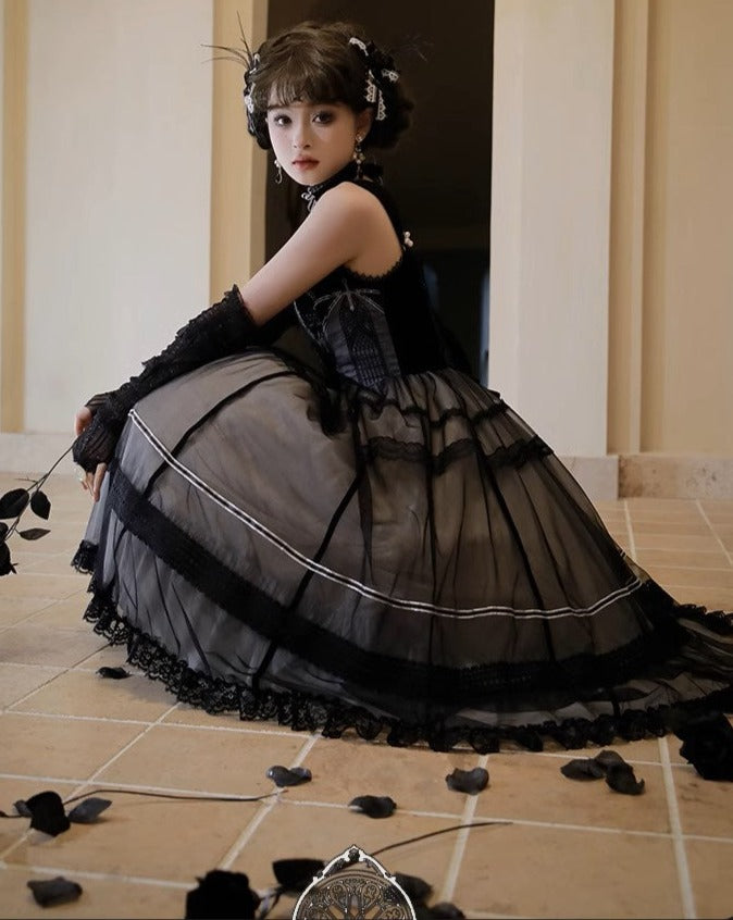 [Sale period ended] Evensong veil jumper skirt