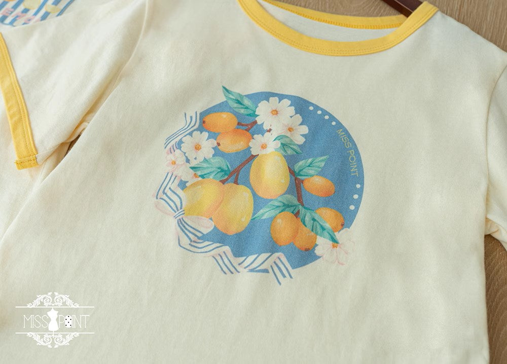 【予約販売】Loquat and Lemon Tシャツ
