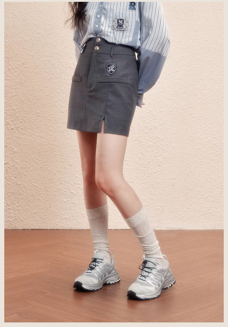 [Pre-order] Hogwarts School of Witchcraft and Wizardry Simple Tight Skirt