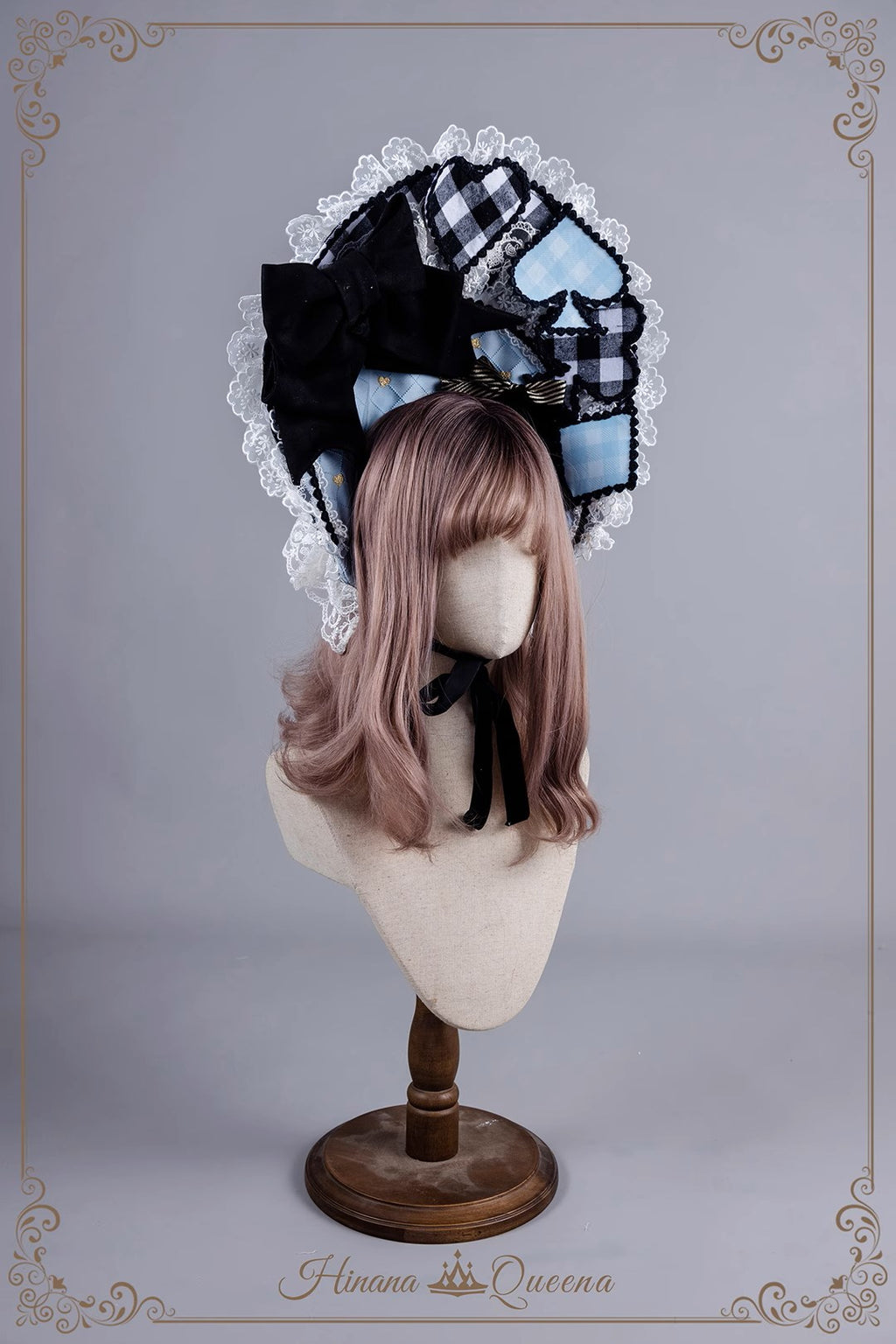 【再販・受注予約8/8まで】Dream Alice ラグジュアリーセットアップ／アリスブルー／ショート丈