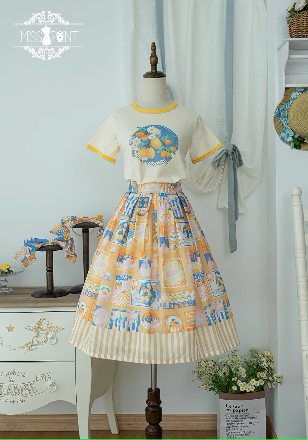 【予約販売】Loquat and Lemon スカート