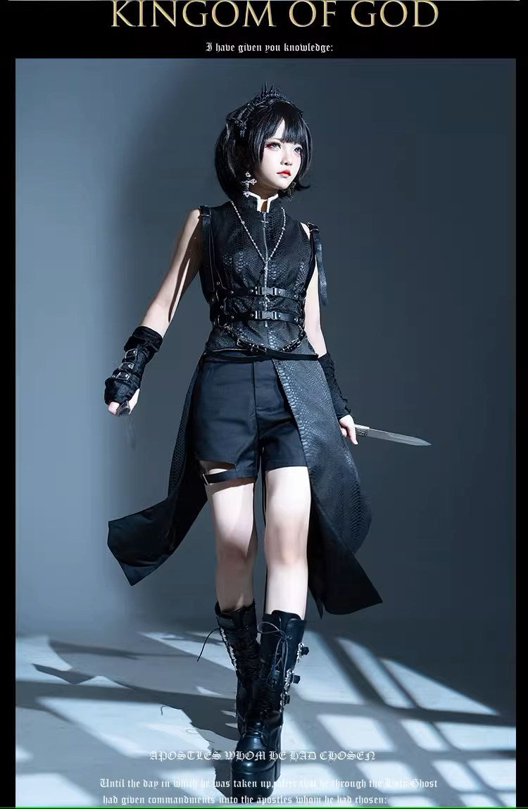 Black snake 皇子系ブラックセットアップ