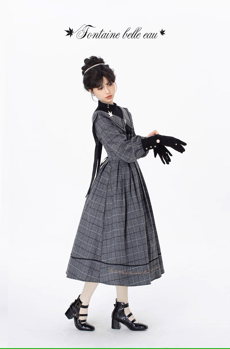 Fontainebleau fake layered dress