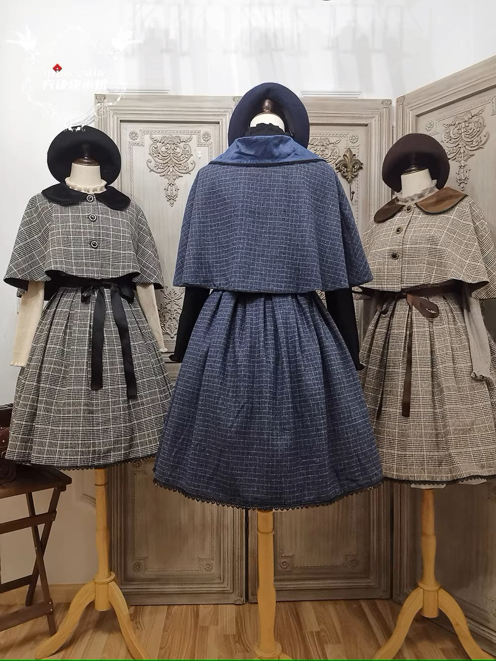【予約販売】Earl Gray チェックのマント