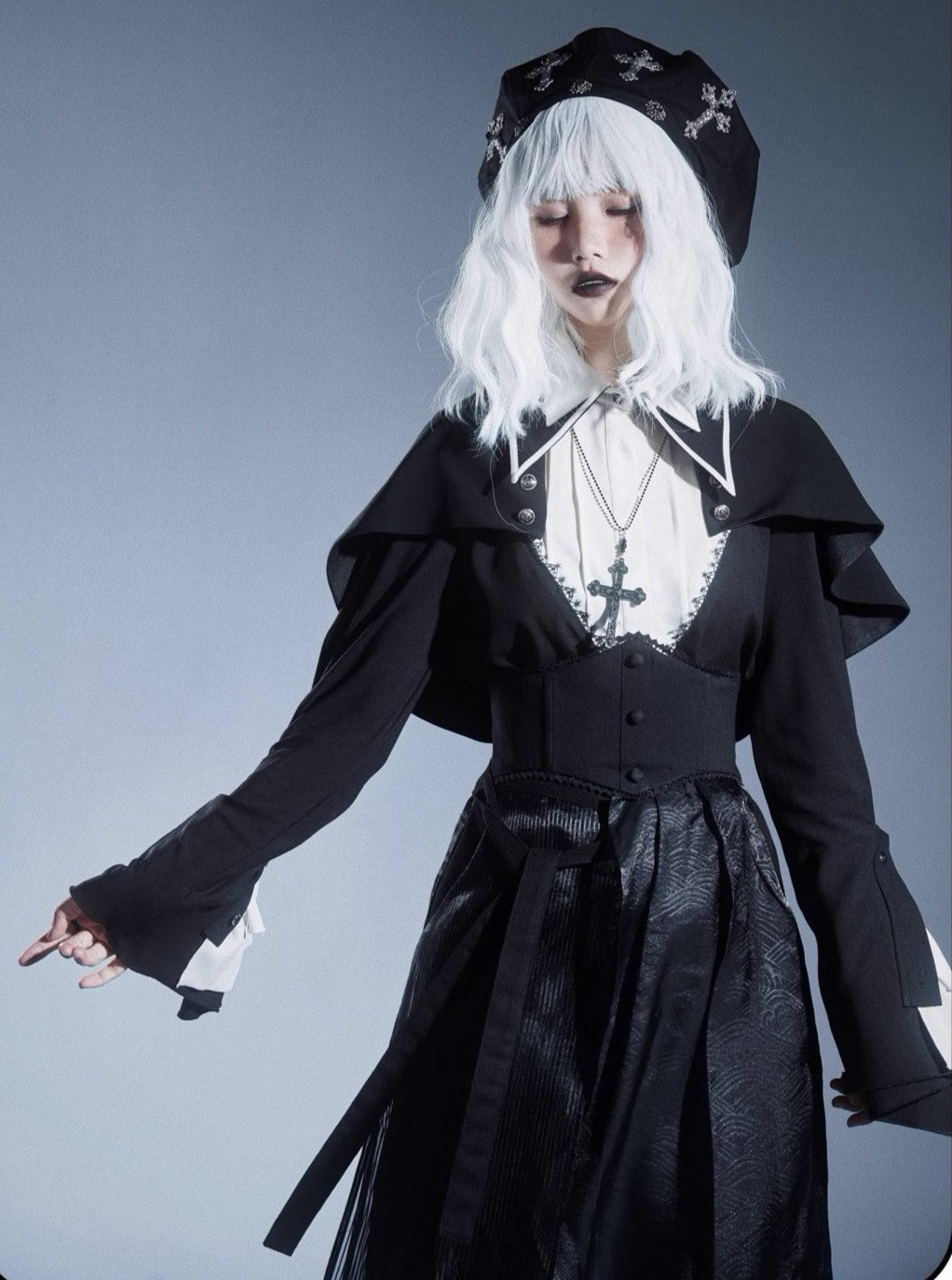 Cross Praise Prince Style Corset Pants