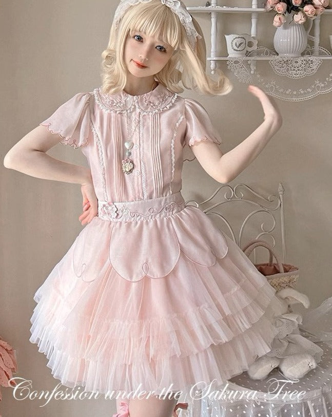 [Sale period ended] Confession under the Sakura Tree mini skirt