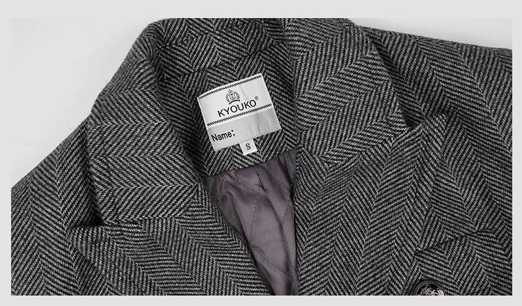 [Pre-order] Hogwarts School of Witchcraft and Wizardry Herringbone Coat