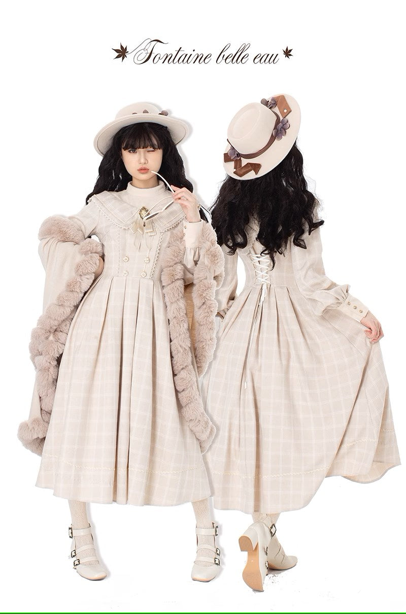 Fontainebleau fake layered dress