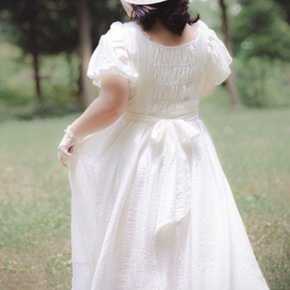 [Pre-order] Forest Gallery Retro Elegant Dress with Ribbon Hair Accessory Type 2