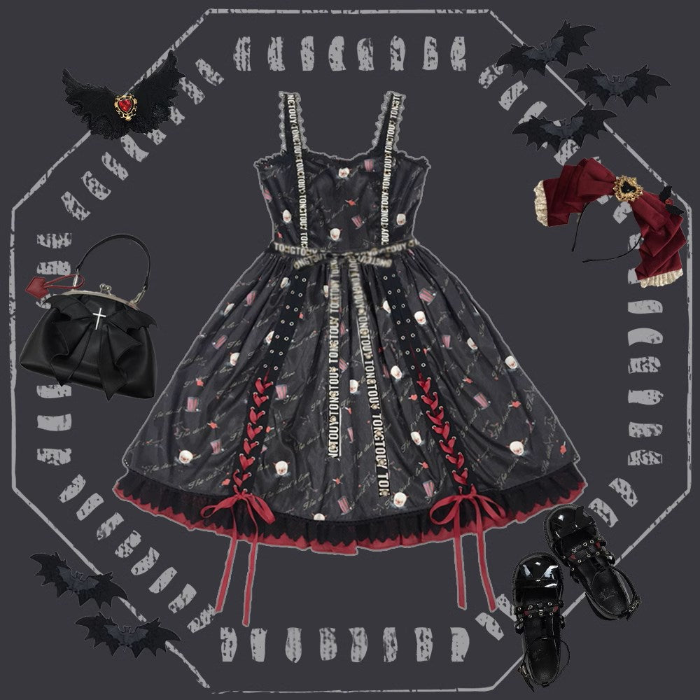 【予約販売】Clown Revival Night ジャンパースカート