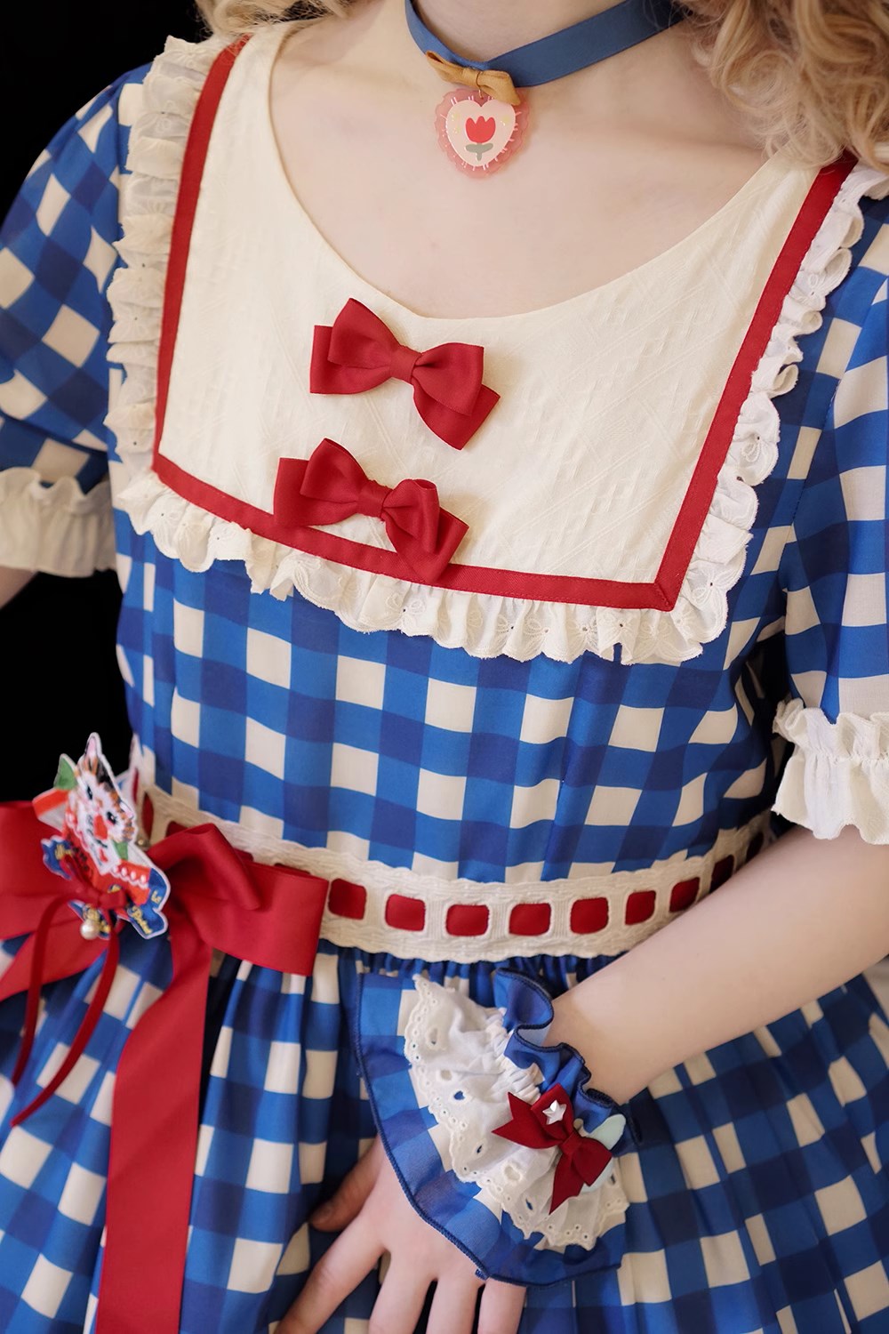【予約販売】Sweet Kittyレトロカジュアルワンピース