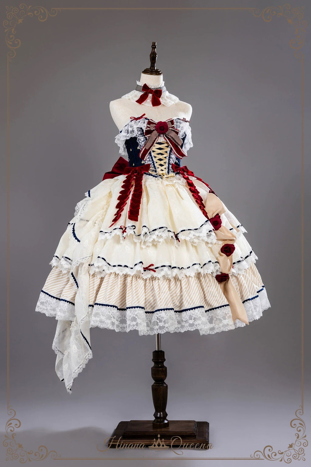 【再販・受注予約8/8まで】Dream Alice ラグジュアリーセットアップ／白雪姫／ショート丈