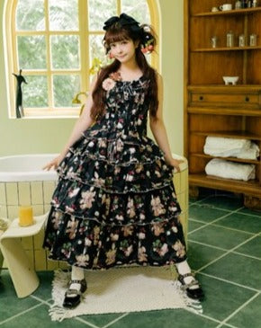 【再販・受注予約5/18まで】Camellia Berry ノースリーブセットアップ・ショート丈