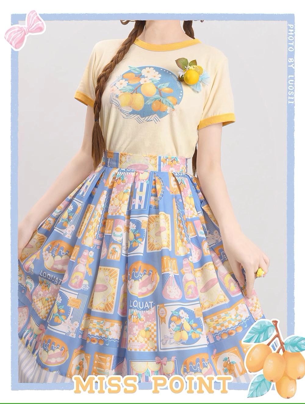 【予約販売】Loquat and Lemon スカート