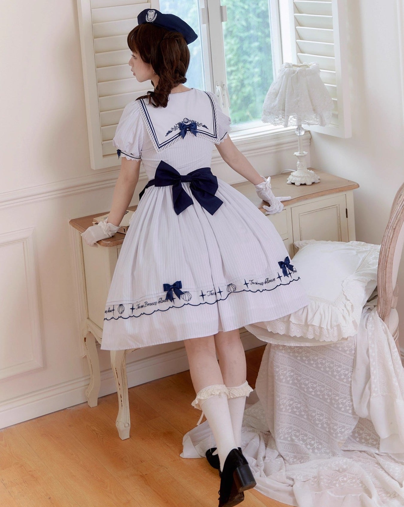 [Pre-orders available until 7/28] The Sea Breeze Blows Marine Dress