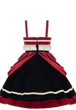Dark Baroque 赤と黒のジャンパースカート