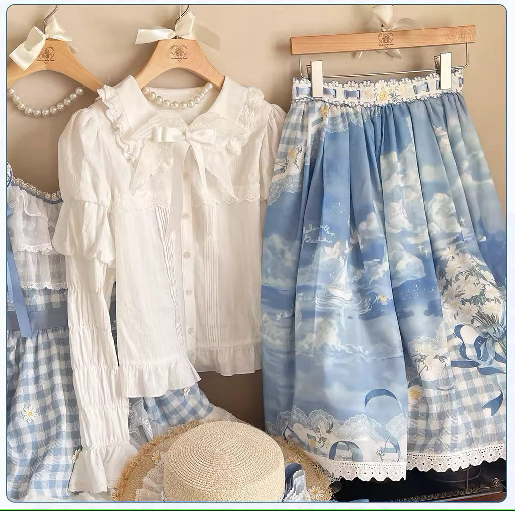 【再販・受注予約7/16まで】Daisy and Sky スカート
