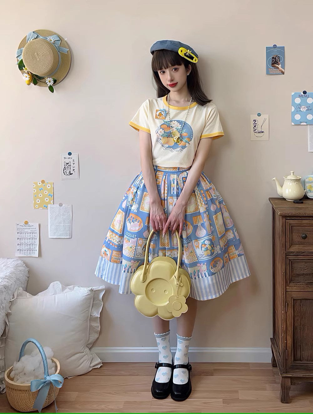 Loquat and Lemon Skirt