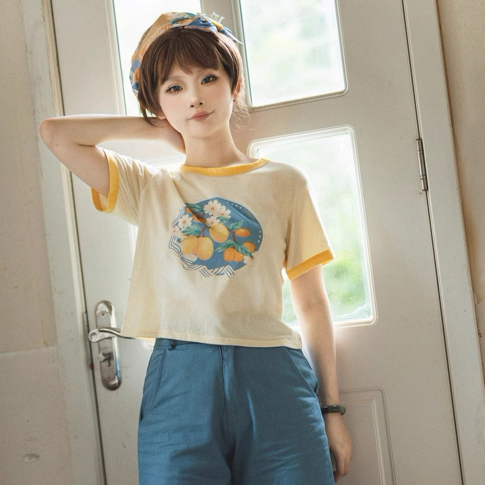 【予約販売】Loquat and Lemon Tシャツ