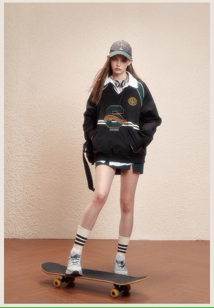[Pre-order] Hogwarts School of Witchcraft and Wizardry pullover with initials
