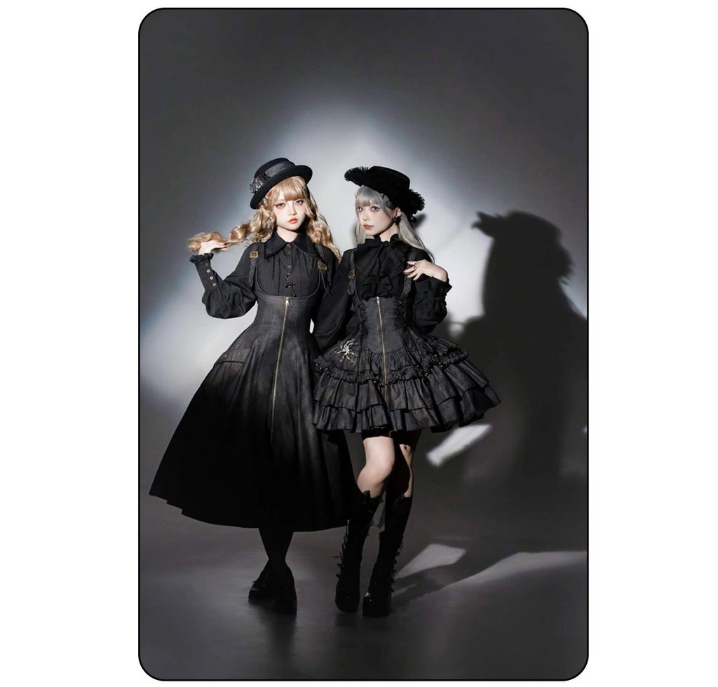 【受注予約3/10まで】Rose Heart ジャンパースカート