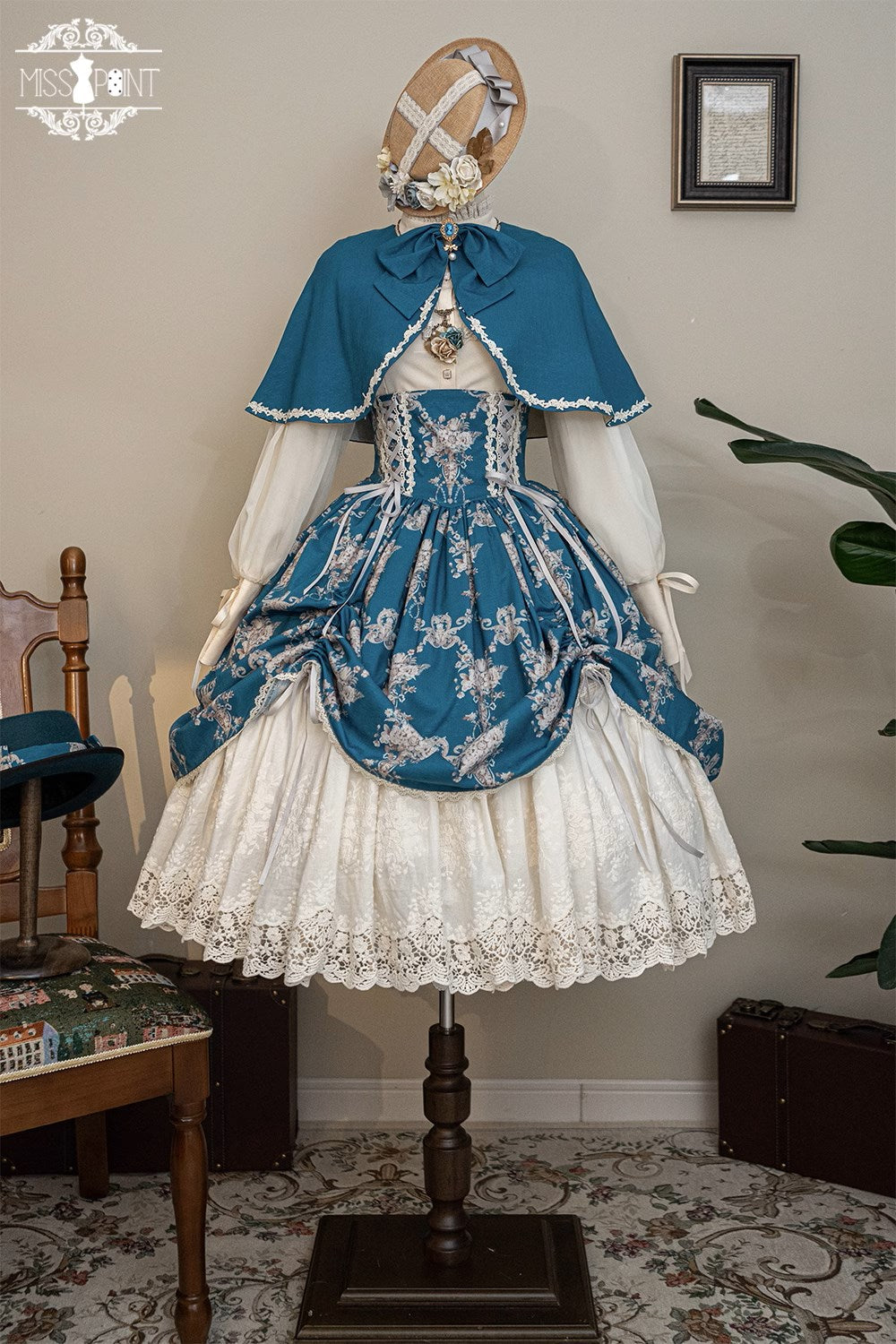 【同時購入のみ】Antique Flower Wall マント、アクセサリー