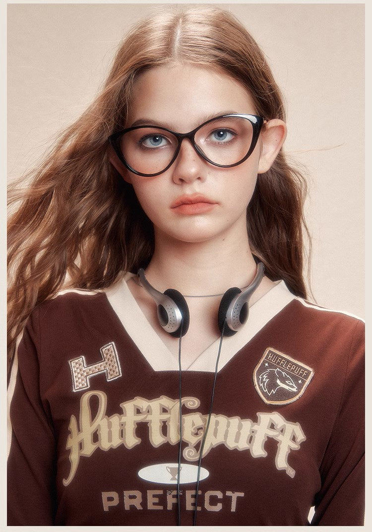 [Pre-order] Hogwarts School of Witchcraft and Wizardry V-neck stretch pullover
