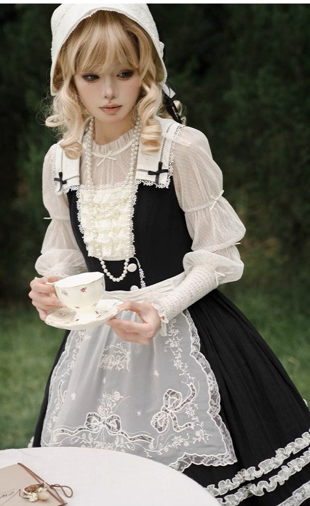 Bedford Afternoon Tea Frill Jumper Skirt