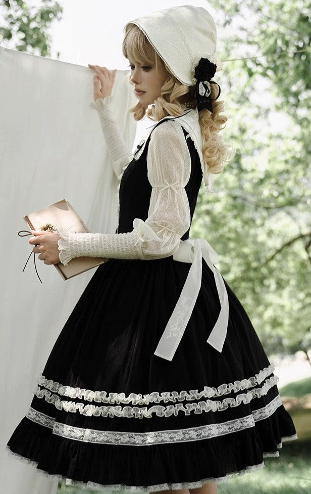 Bedford Afternoon Tea Frill Jumper Skirt