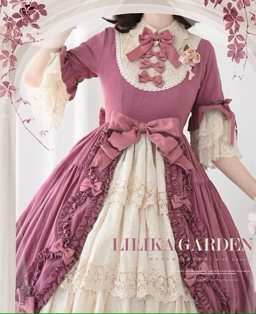 [Pre-orders until 8/19] Lilica Garden One-piece Dress