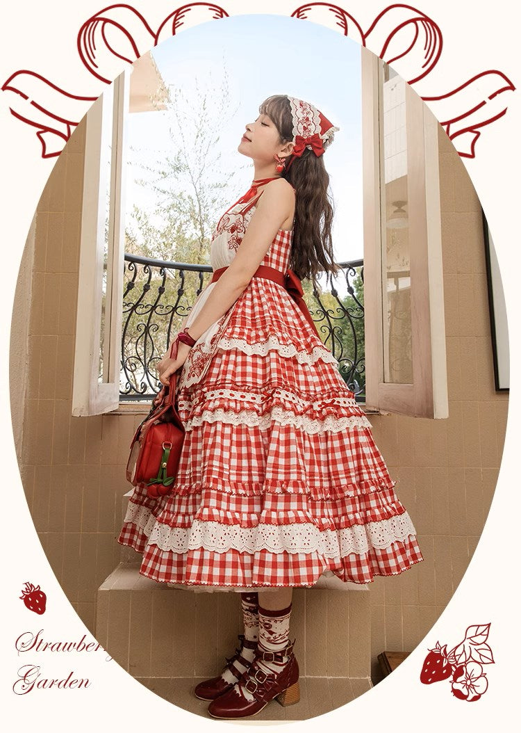 Strawberry Basket ジャンパースカート