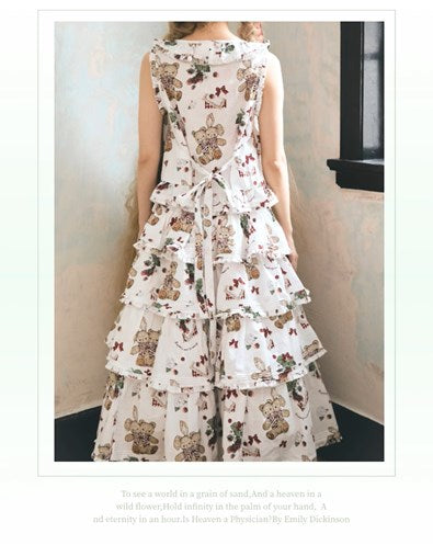 【再販・受注予約5/18まで】Camellia Berry ノースリーブセットアップ・ショート丈