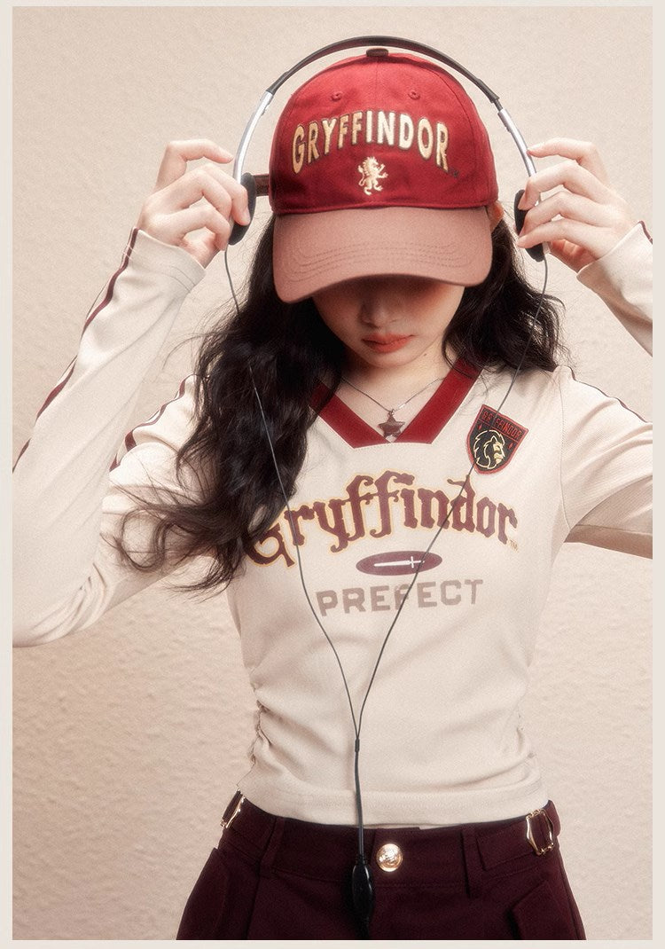 [Pre-order] Hogwarts School of Witchcraft and Wizardry V-neck stretch pullover