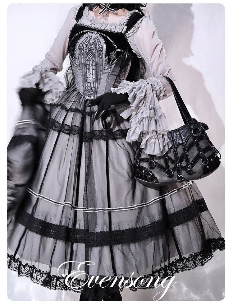 [Sale period ended] Evensong veil jumper skirt