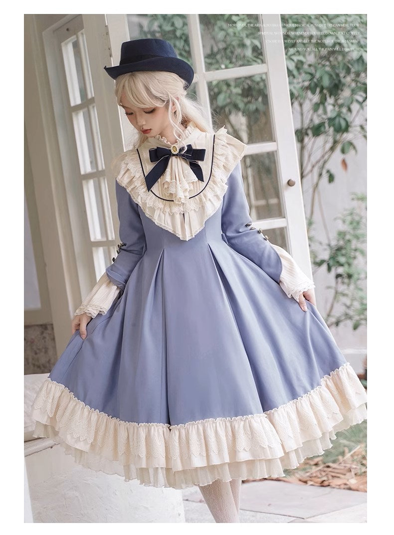 Breeze Aria クラシカルケープ付きワンピース