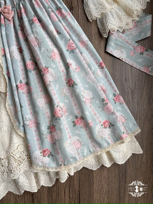 [Pre-order] Lilica Garden Floral Jumper Skirt