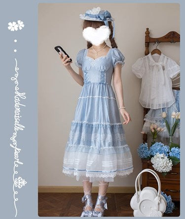 [Pre-orders available until 7/8] Antique Porcelain Plates Dress