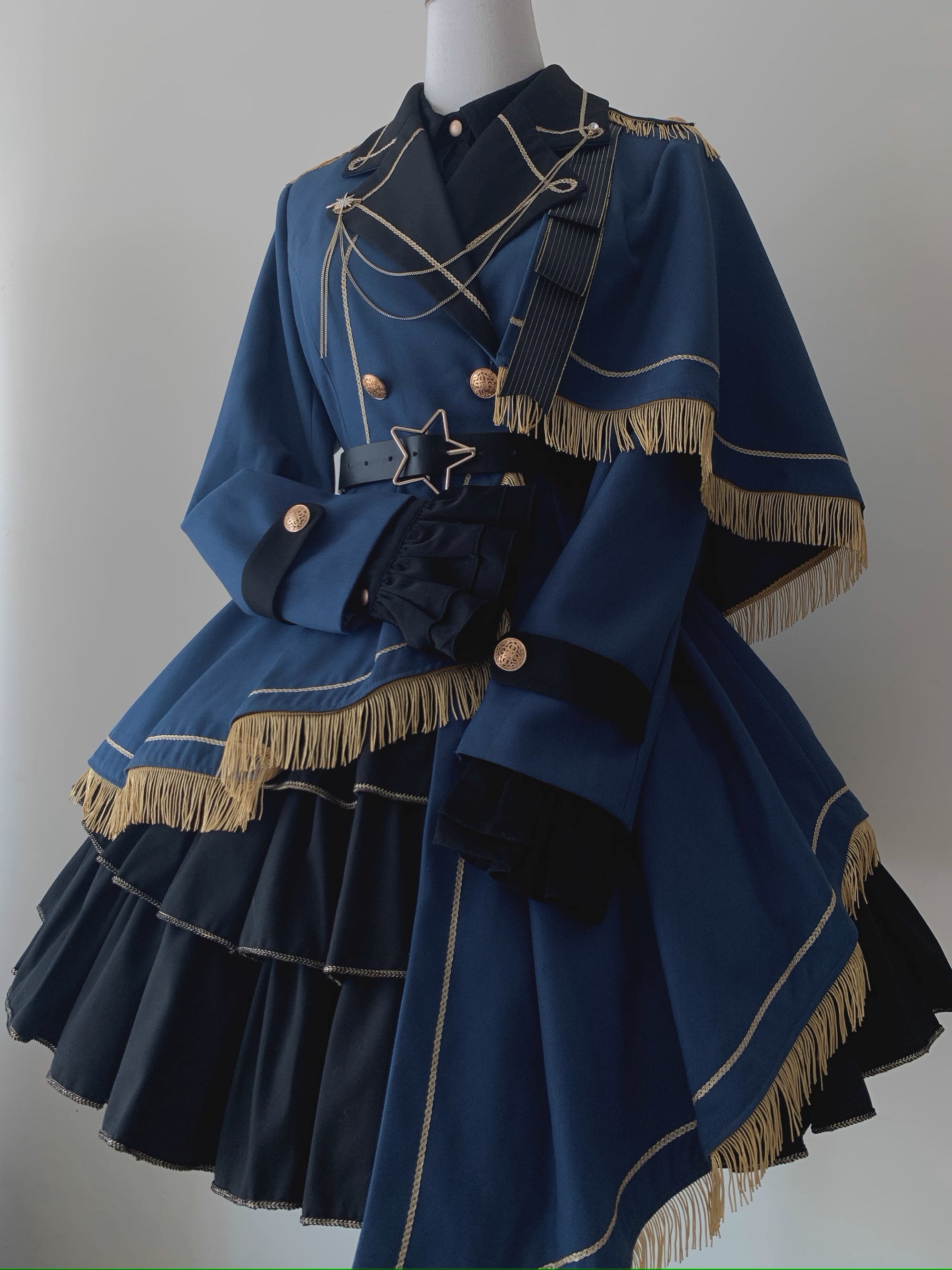 【再販・受注予約6/25まで】星巡夜 ミリタリー・アイドル風ジャケット