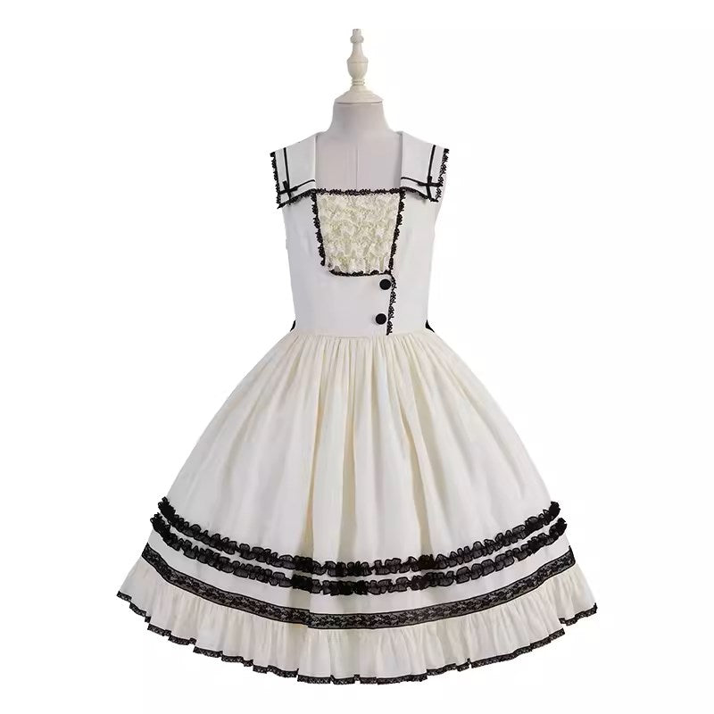 Bedford Afternoon Tea Frill Jumper Skirt