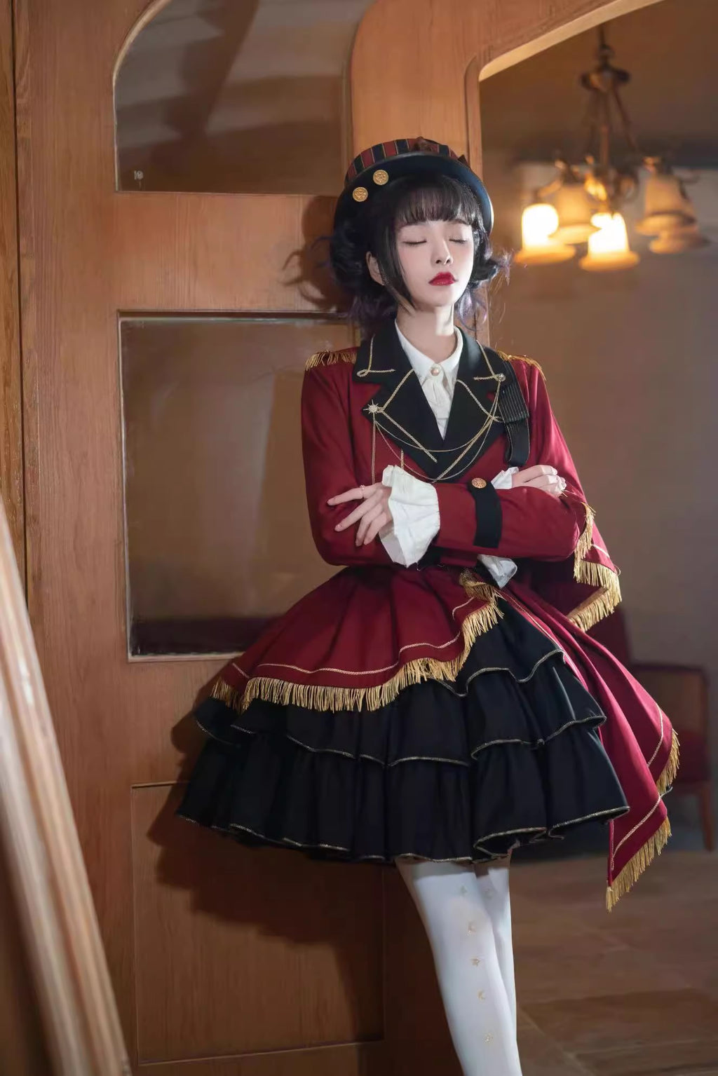【再販・受注予約6/25まで】星巡夜 ミリタリー・アイドル風ジャケット