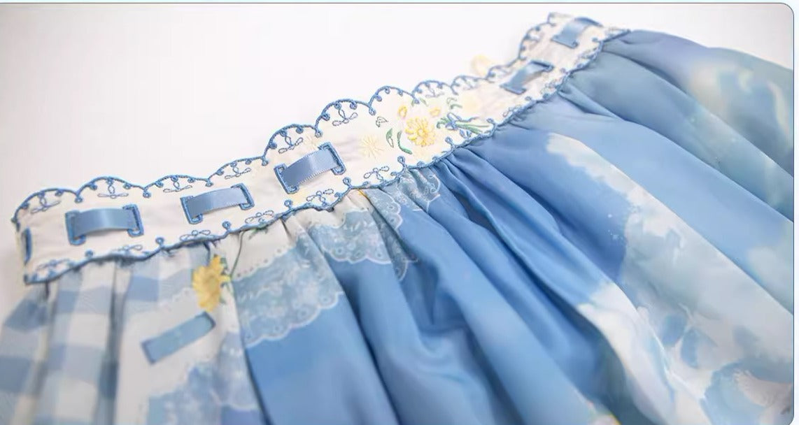 【再販・受注予約7/16まで】Daisy and Sky スカート