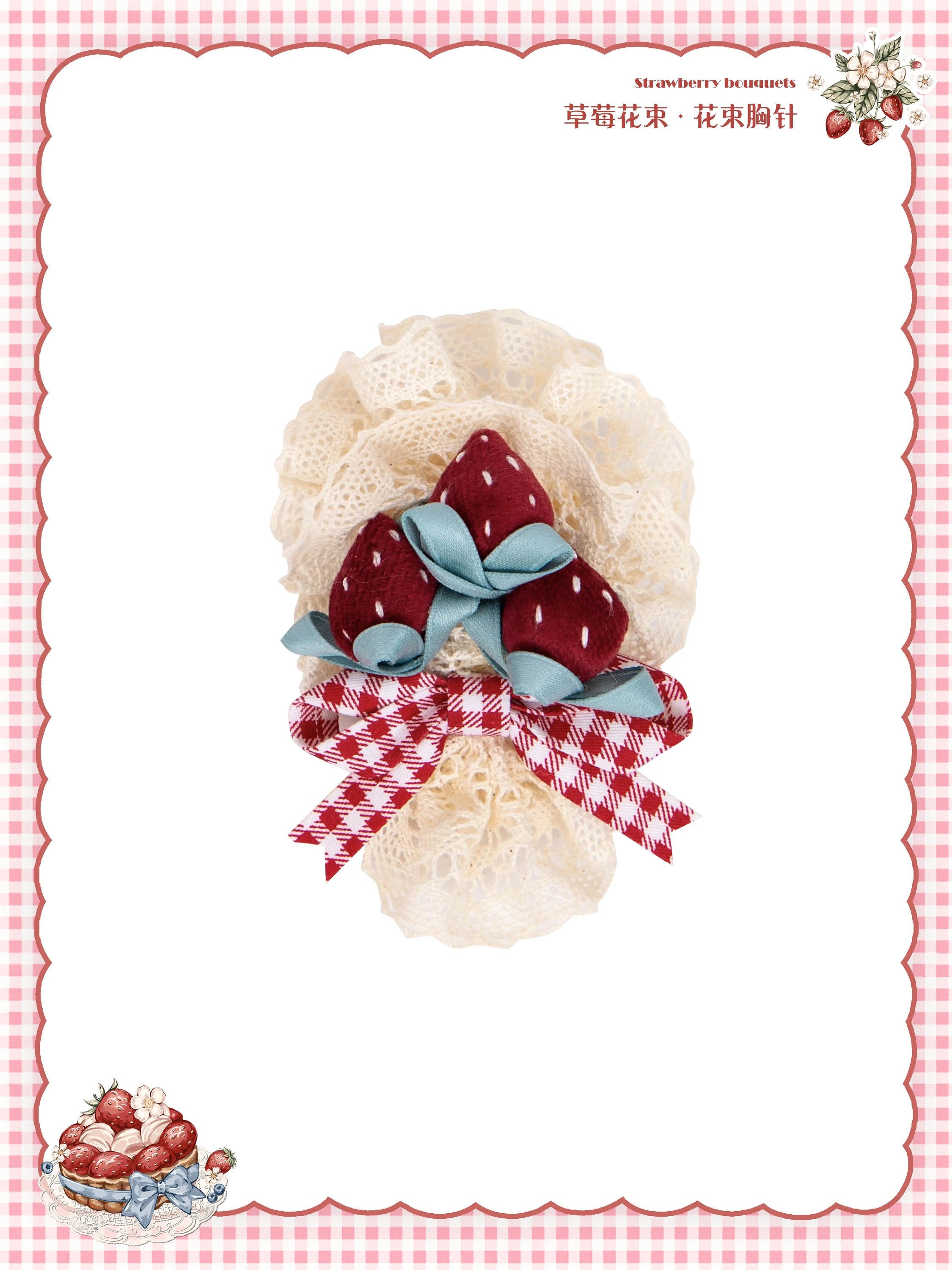 【同時購入のみ】Strawberry Bouquet アクセサリー