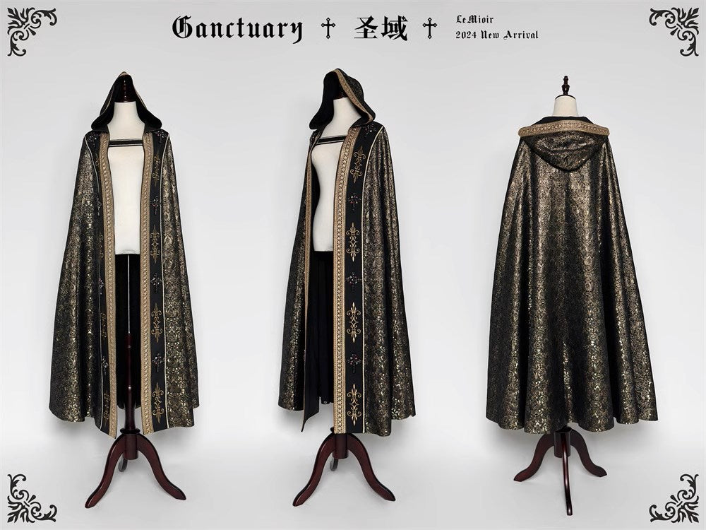 [Sale period ended] Sanctuary Gothic Lolita long cloak