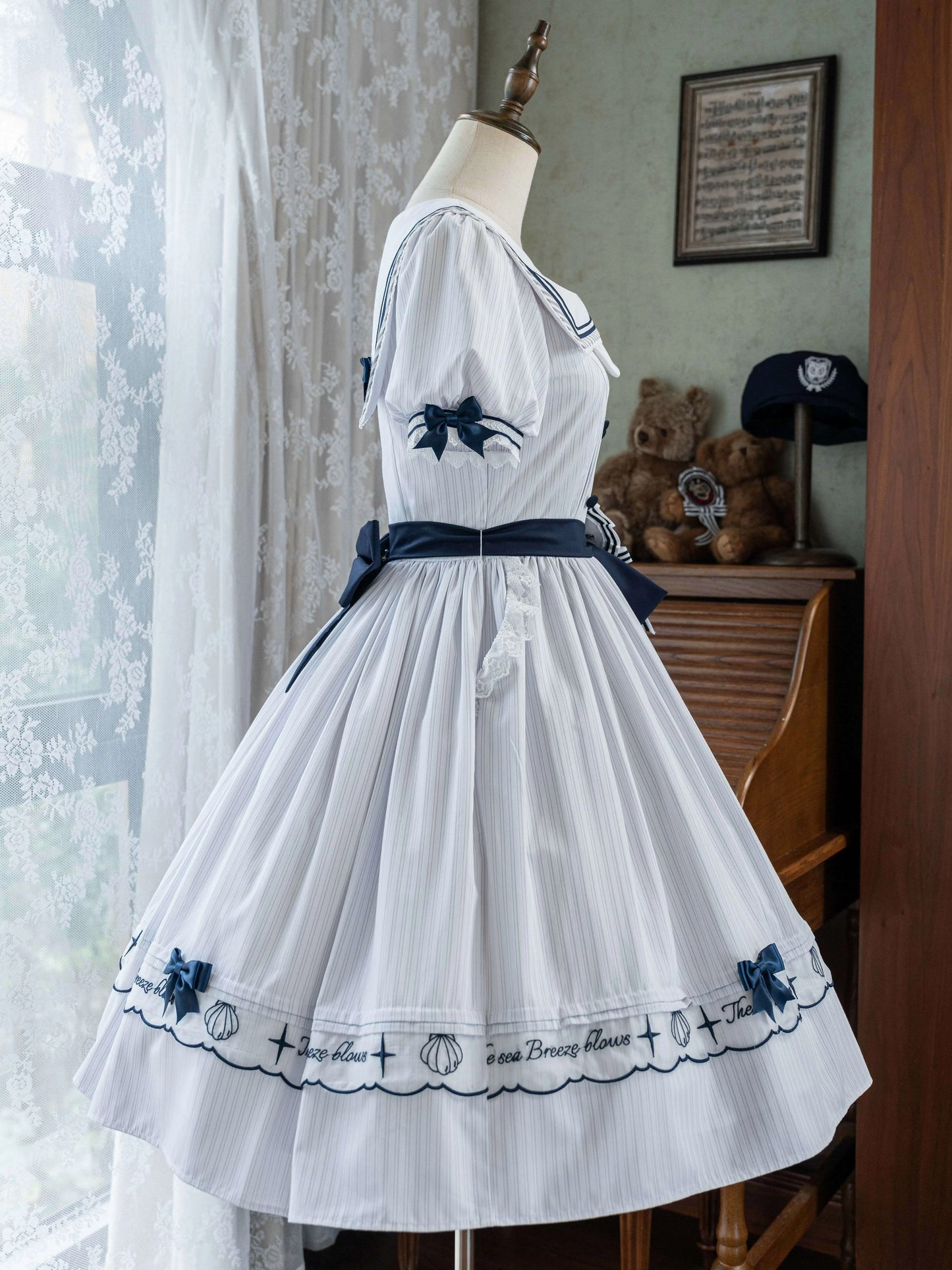 [Pre-orders available until 7/28] The Sea Breeze Blows Marine Dress