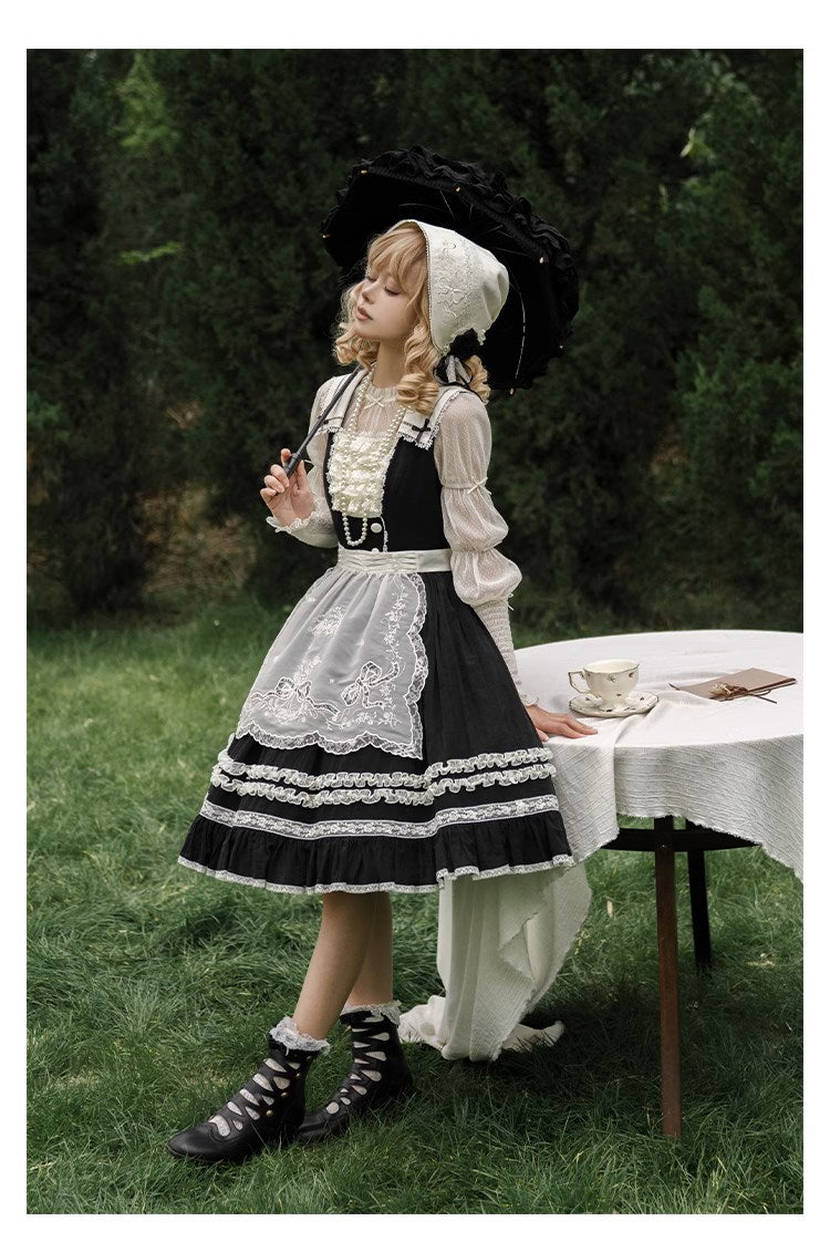 Bedford Afternoon Tea Frill Jumper Skirt