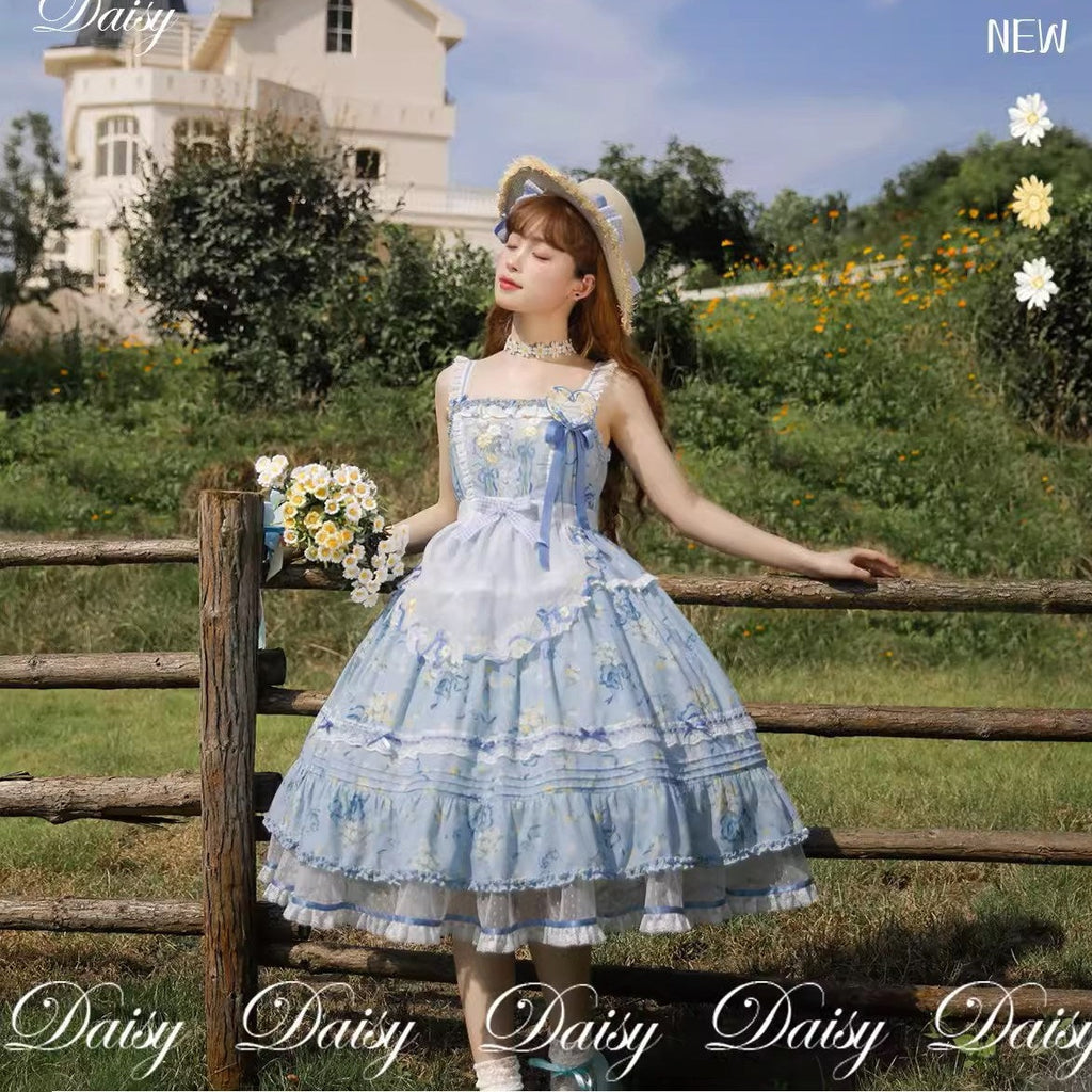 【再販・受注予約7/16まで】Daisy and Sky ジャンパースカート