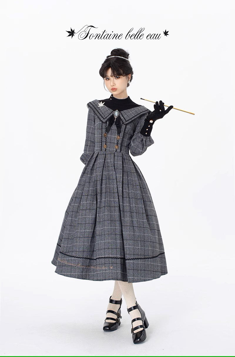 Fontainebleau fake layered dress