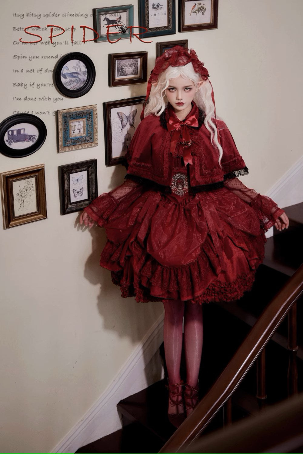 [Pre-orders until 9/29] Moonlit Night Spider Jumper Skirt, 3 Types