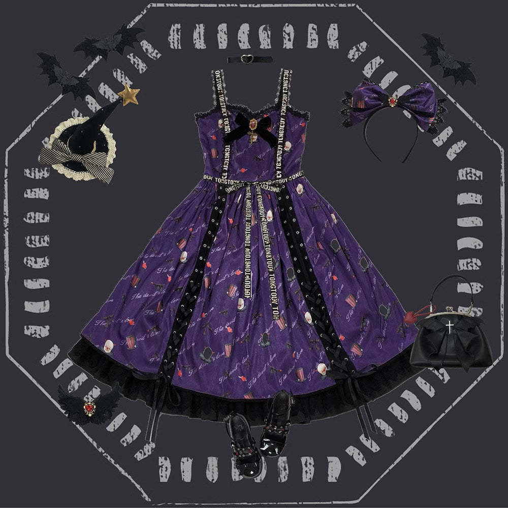 【予約販売】Clown Revival Night ジャンパースカート