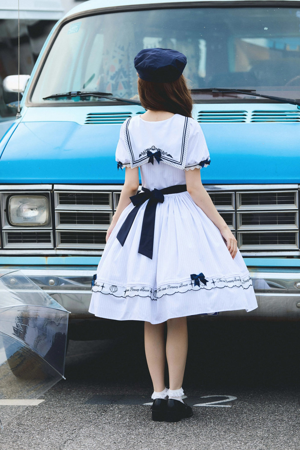 【再販・受注予約6/11まで】The Sea Breeze Blows マリンワンピース